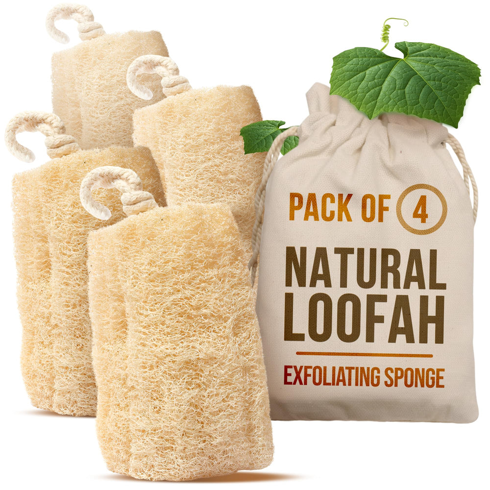 CraftsOfEgypt loofah égyptien – exfoliation profonde pour une peau renouvelée