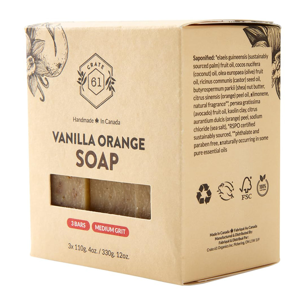 Crate 61 Organics huiles naturelles et argile; soin nourrissant pour peau saine
