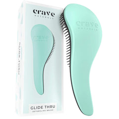 Brosse Crave Naturals Biggie Glide Thru démêlant sans douleur les nœuds.