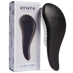 Crave Naturals Glide Thru en action: démêlage rapide et sans tiraillement.