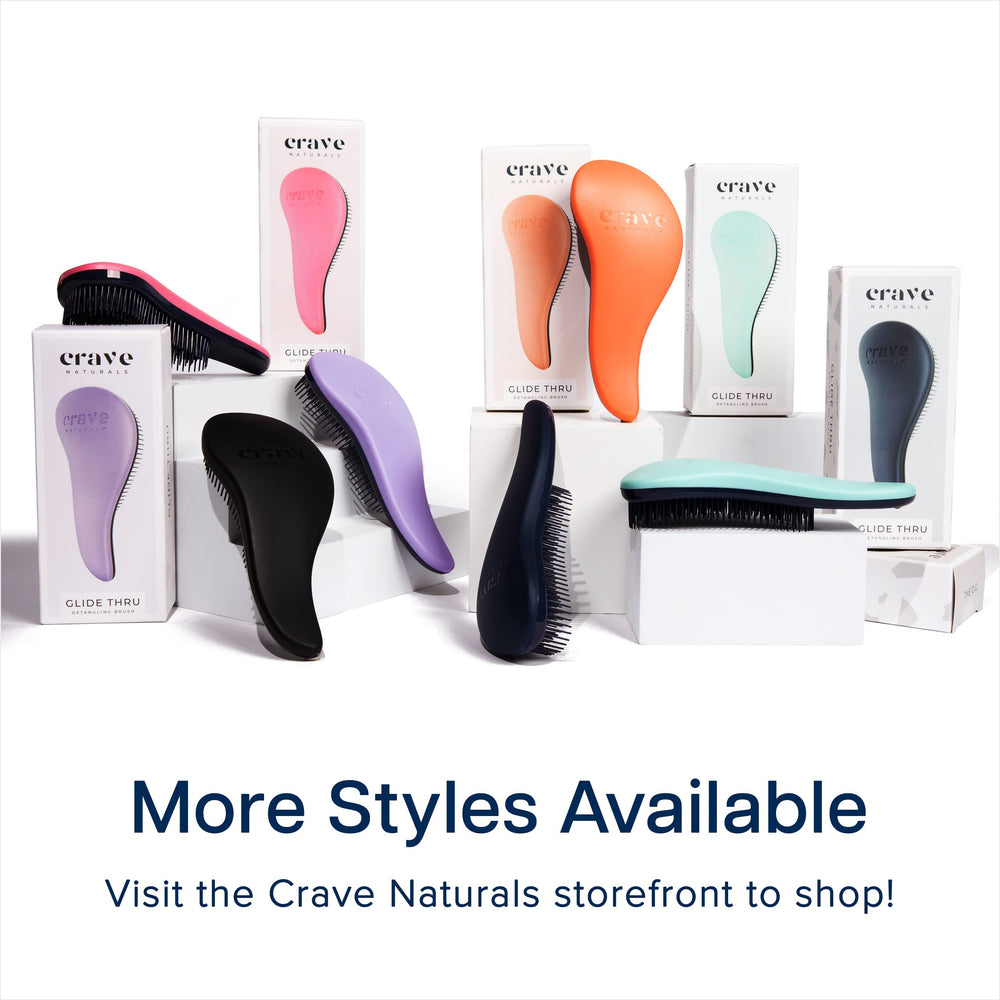 Crave Naturals Glide Thru: brosse rose-pale alliant douceur et performance