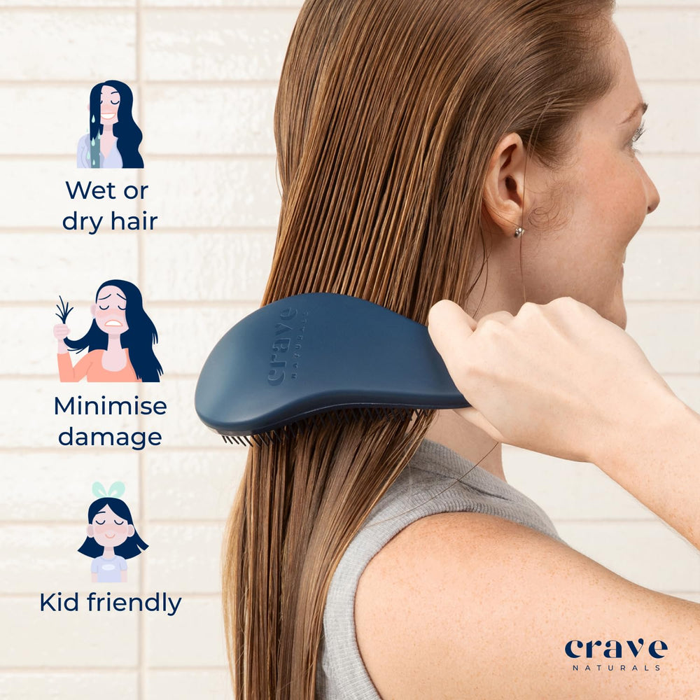 Crave Naturals Glide Thru prête pour le voyage, légère et compacte.