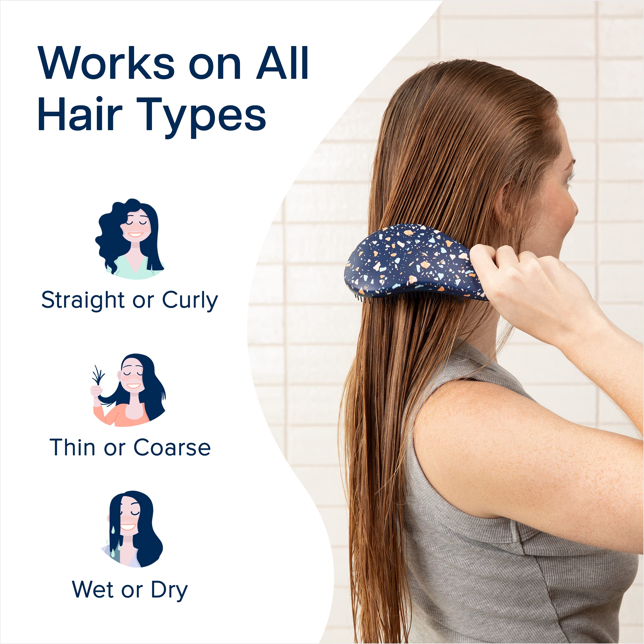 Crave Naturals Glide Thru démêlage sans tiraillement sur cheveux