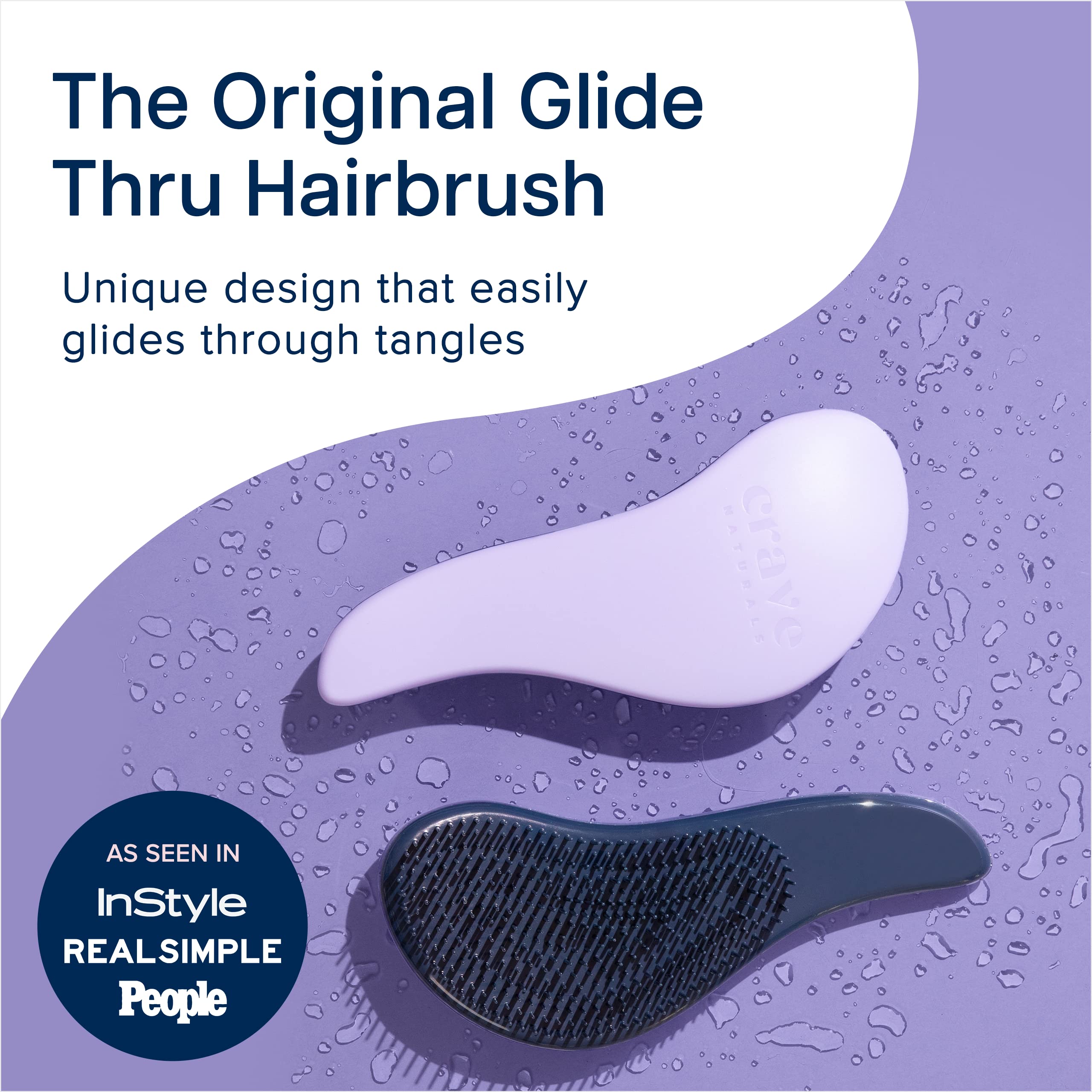Crave Naturals Glide Thru avec poils durables assure un démêlage fiable