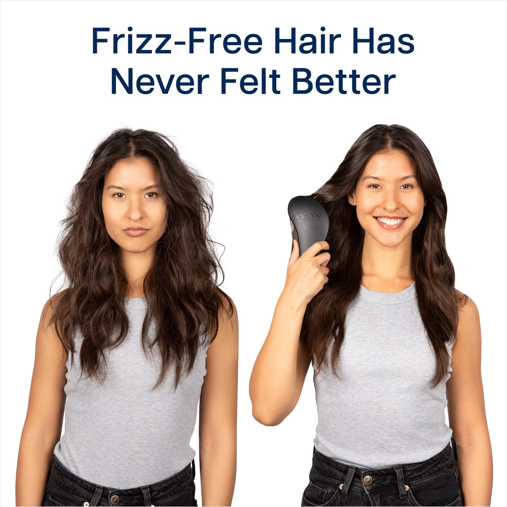 Crave Naturals Glide Thru polyvalente pour boucles et cheveux lisses.
