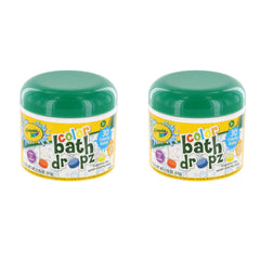 Crayola Bath Dropz : tablettes qui se dissolvent rapidement pour un bain coloré