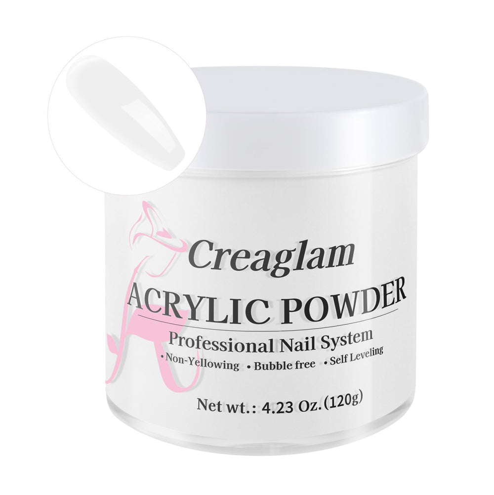 Creaglam Poudre Acrylique: sécurité et satisfaction avec ventilation recommandée.