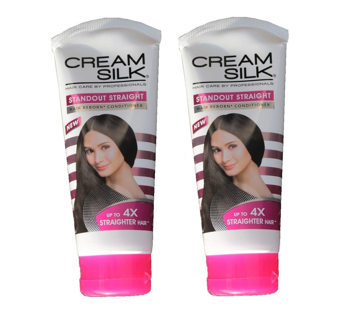 Cream Silk Standout Straight, bouteille 180 ml pour cheveux plus lisses et faciles à démêler.