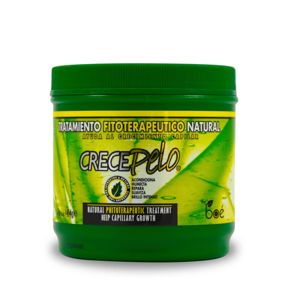 Huile de romarin Crece Pelo 2 oz pour nourrir et revitaliser les cheveux.