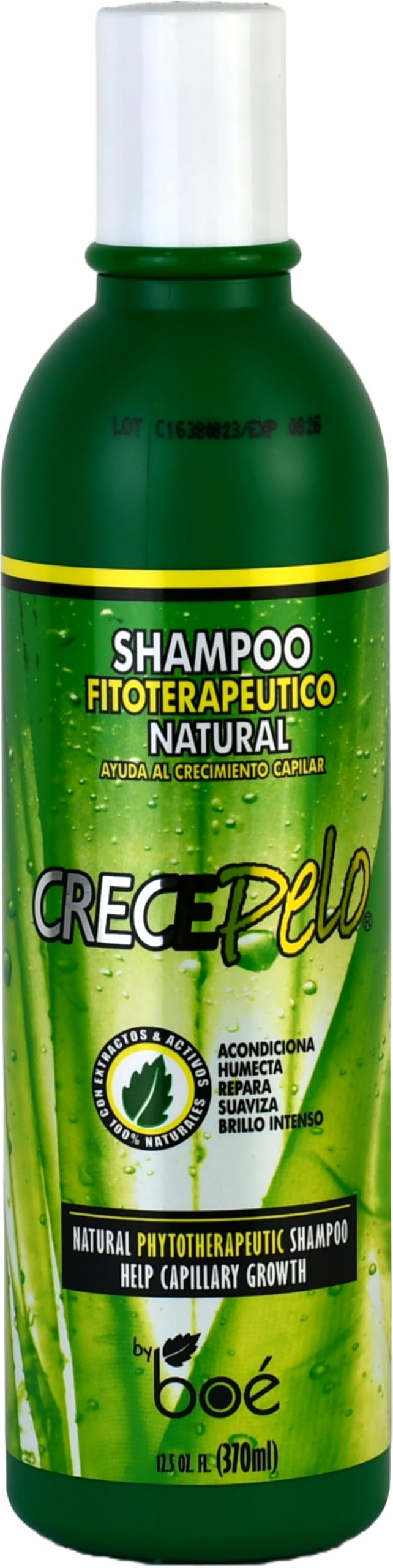 Shampooing Crece Pelo fortifiant et nettoyant en douceur.