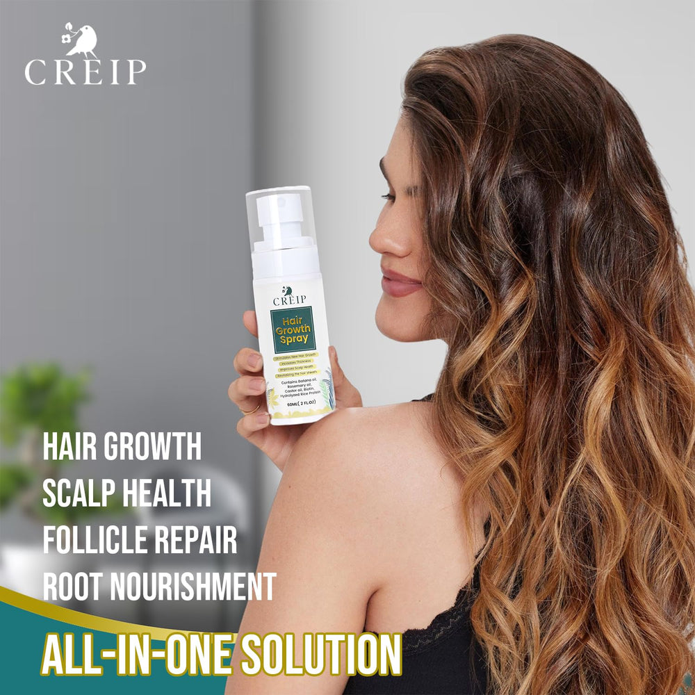 Creip rituel soin cheveux quotidien, intégré facilement à votre routine.