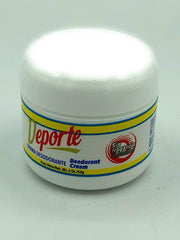 Déodorant sport CREMA sans parfum, flacon pratique et fraîcheur durable.