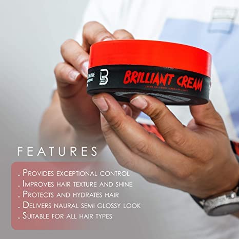 Crème Brillante L3 assure une tenue naturelle et légère.