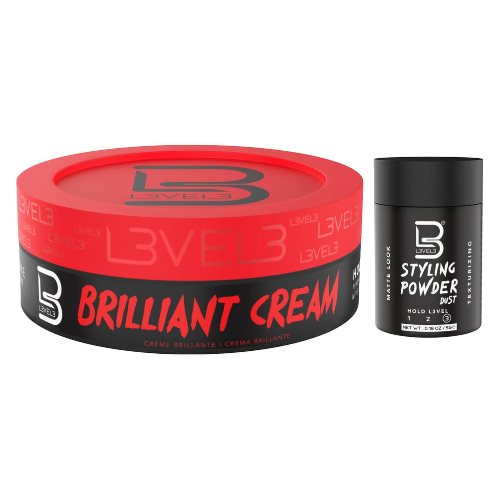 Crème Brillante L3 donne du volume-cheveux pour un aspect dense et naturel.