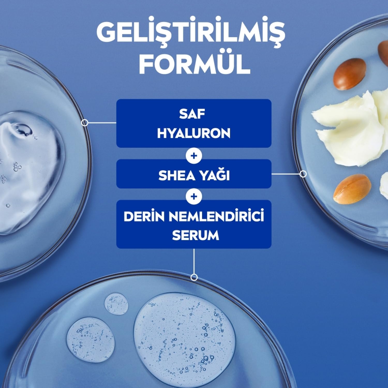 NIVEA Karité – image crème, texture riche pour peau sèche.