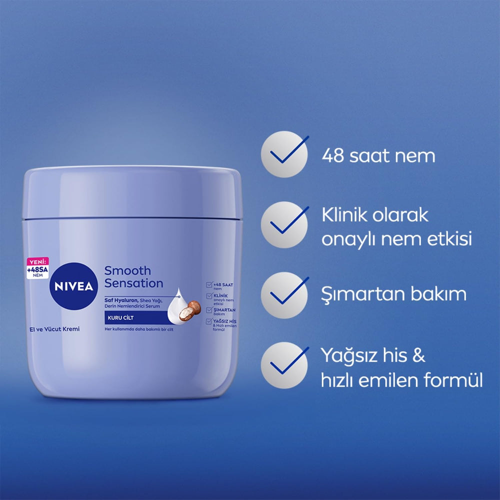 NIVEA Hydra IQ – pot visible, hydratation en profondeur.