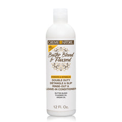 Crème de Nature Double Duty démêlage facilité pour boucles souples et sans nœuds