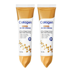 Crème mains collagène dans un emballage compact pour le sac.