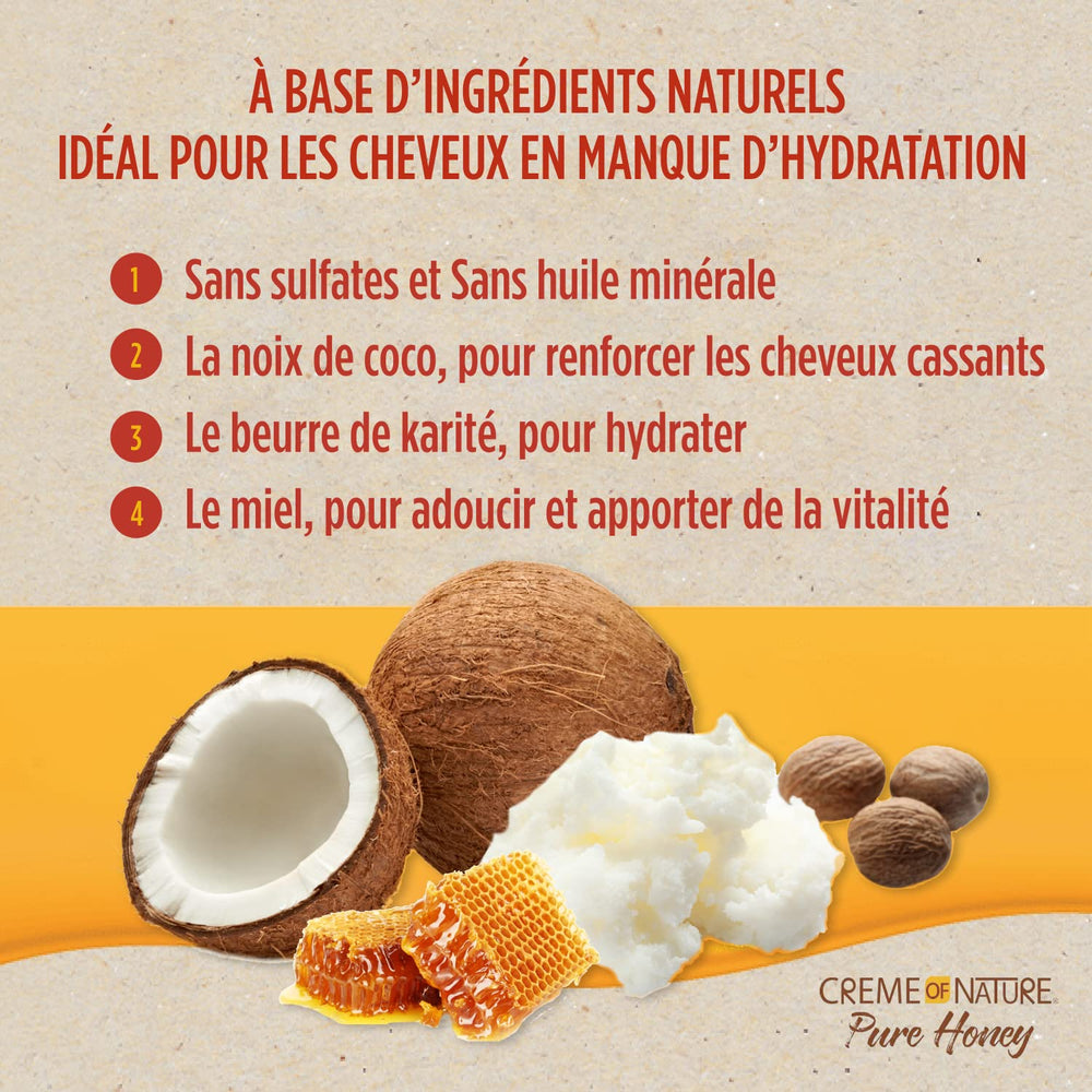 Creme of Nature – cheveux après soin, brillance naturelle et souplesse.