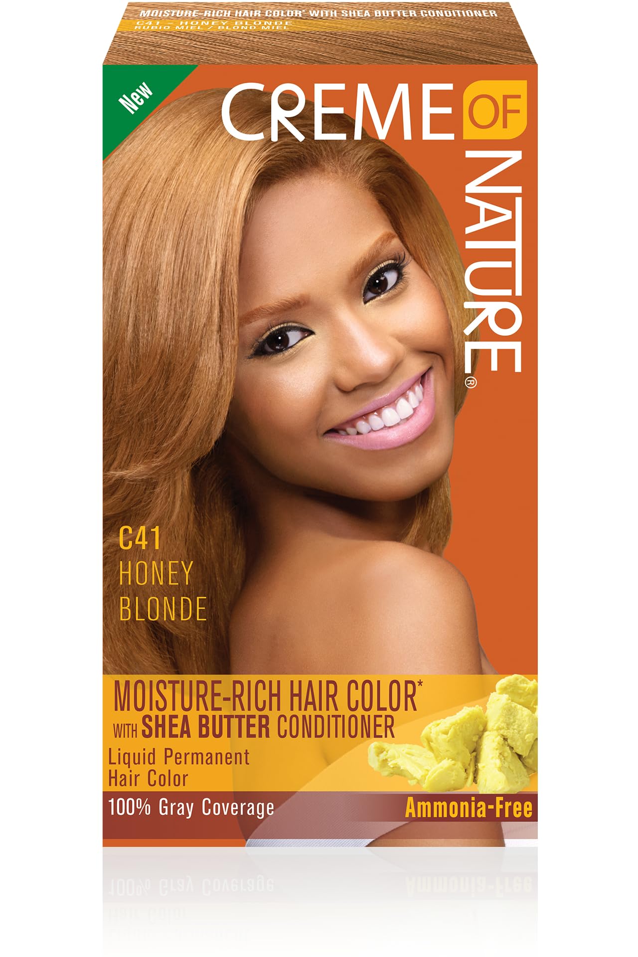 Creme of Nature kit coloration Moisture Rich – application uniforme, couverture des gris, brillance durable.