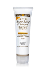 Gelée Double Duty de Creme of Nature sur sa bouteille pompe pour une application facile