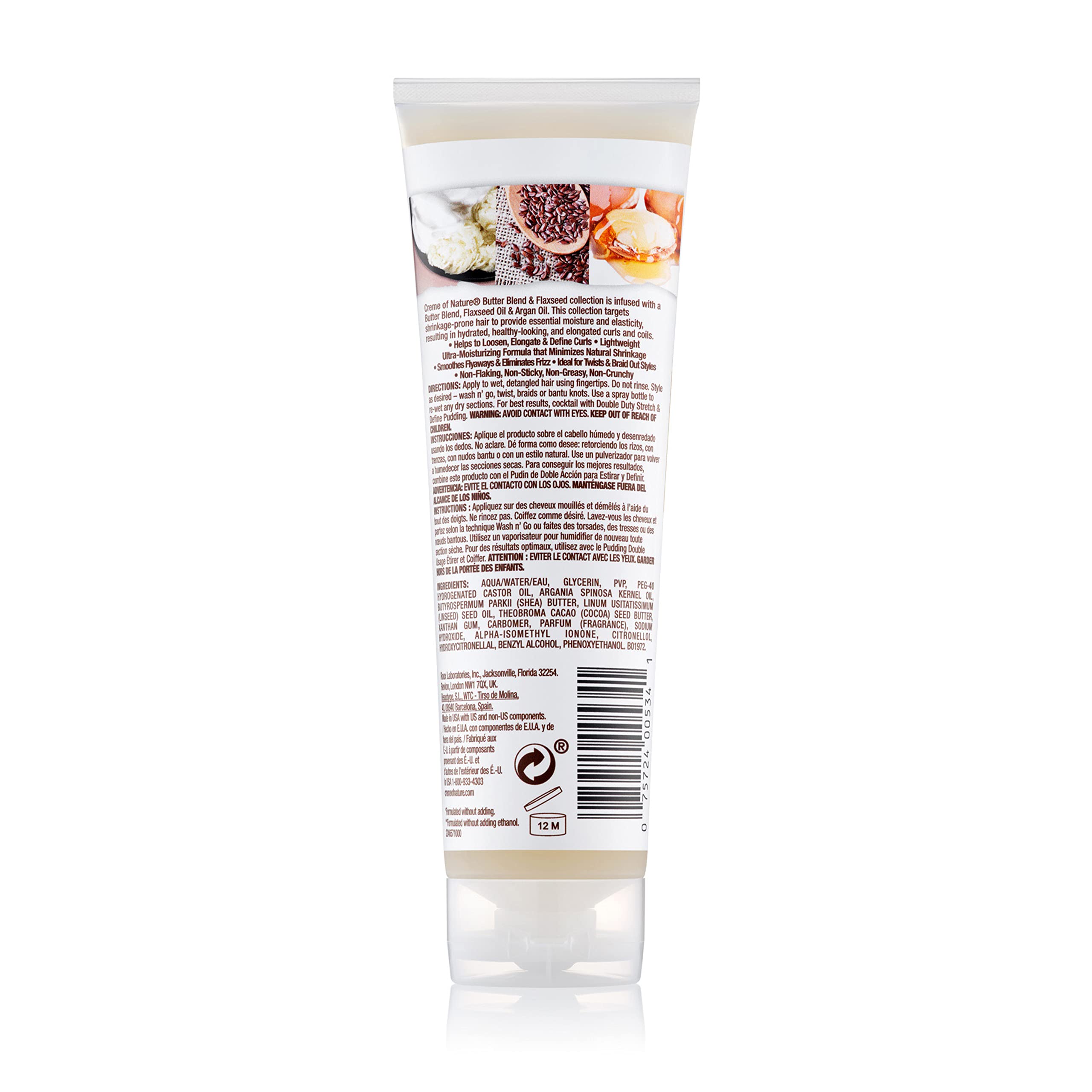 Gelée Double Duty de Creme of Nature, définition-cheveux-naturels pour un look net