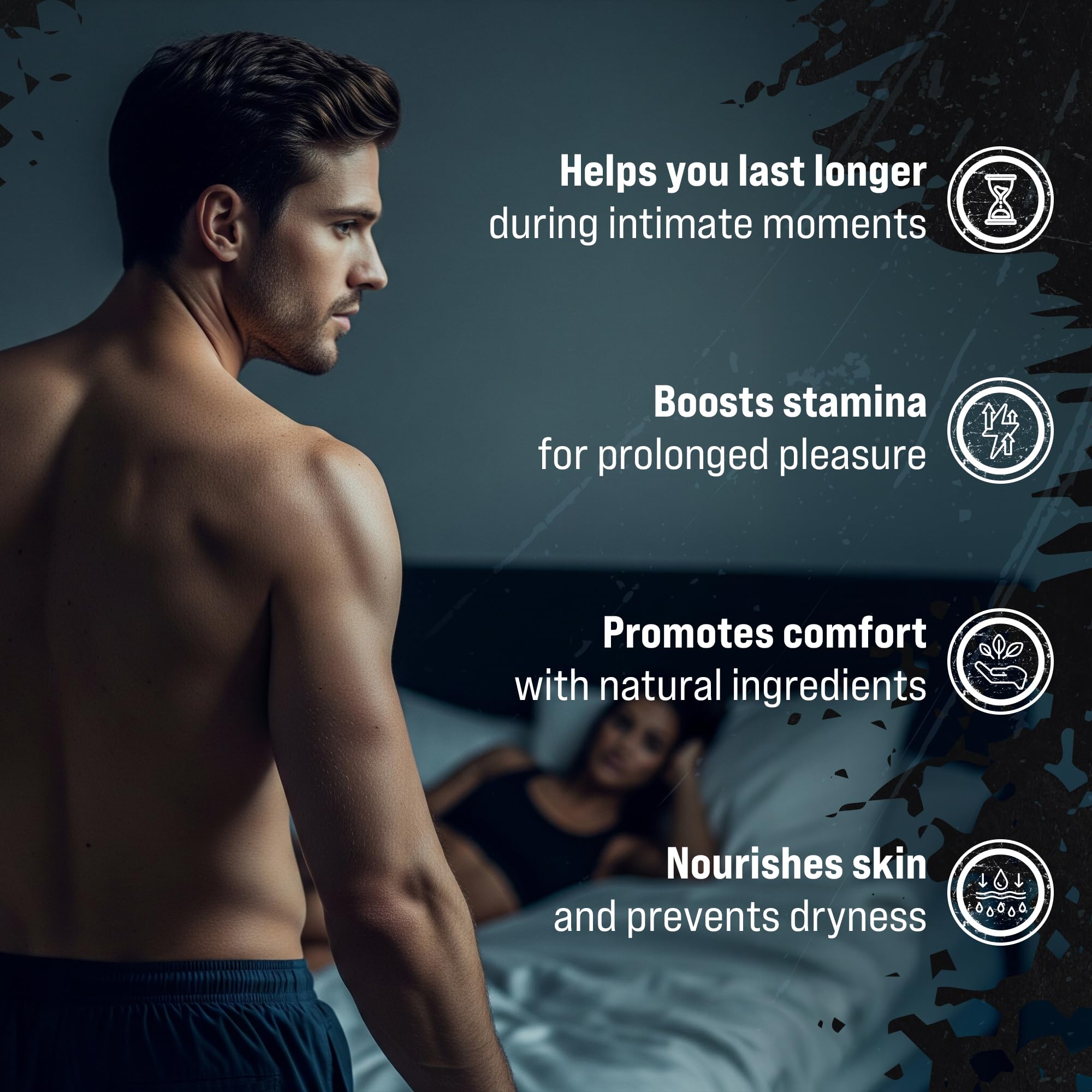 Crème retardatrice Pure Primal – confort et confiance lors des moments intimes.