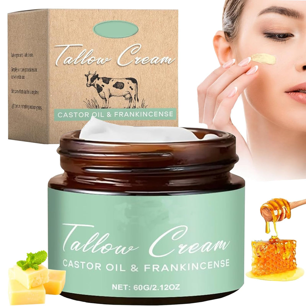 Crème suif-boeuf visage: hydratation durable et douceur