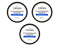 Pâte coiffante Barber Grade de Cremo, emballage clair facilitant l'utilisation.