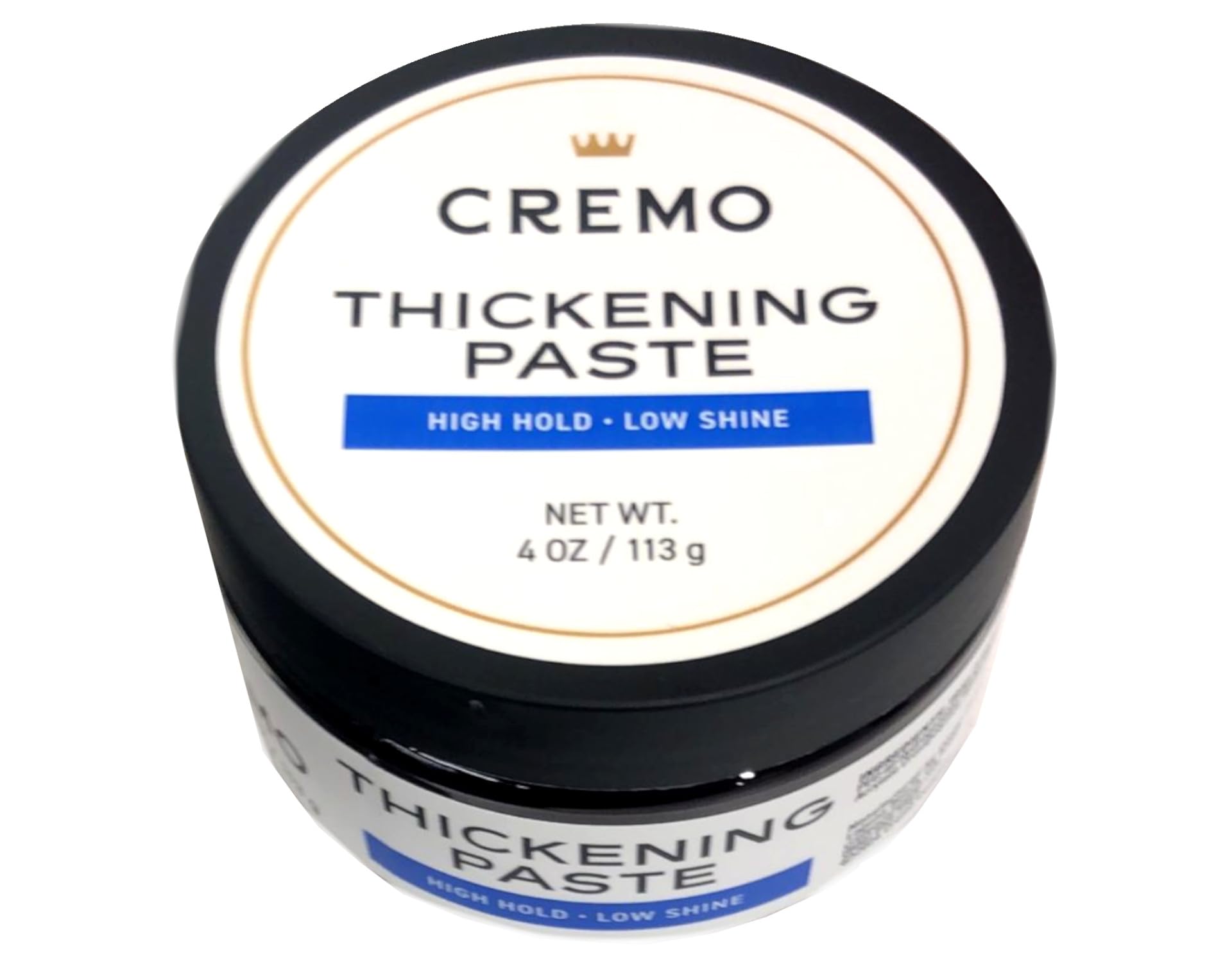 Pâte Barber Grade de Cremo, texture riche pour un volume durable.