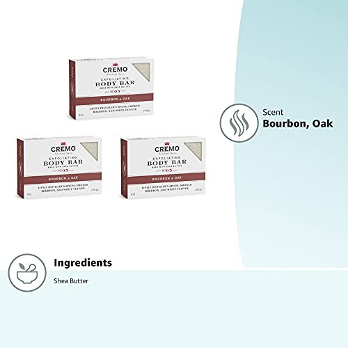 Cremo Bourbon et Oak: scène de salle de bains avec le pack.