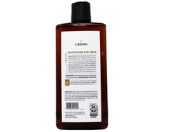 Cremo Douche Bourbon & Oak : emballage élégant et premium pour une expérience luxueuse.