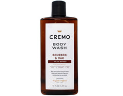 Cremo Douche Bourbon & Oak : mousse douce prête à envelopper la peau.