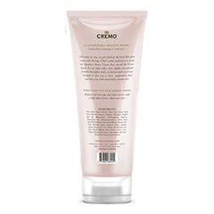 Application sur peau humide avec Cremo Jasmine Tuberose pour une douceur et confort.