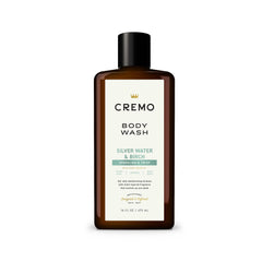Cremo, lave-corps pour homme, bouteille près du glacier, fraîcheur durable.