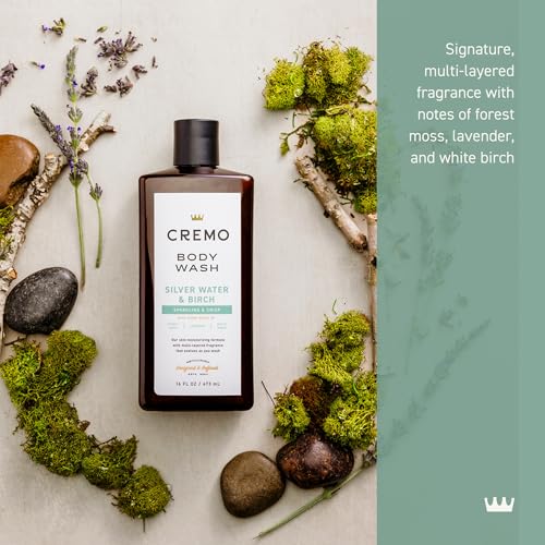 Cremo lave-corps homme, mousse crèmeuse pour hydratation douce.