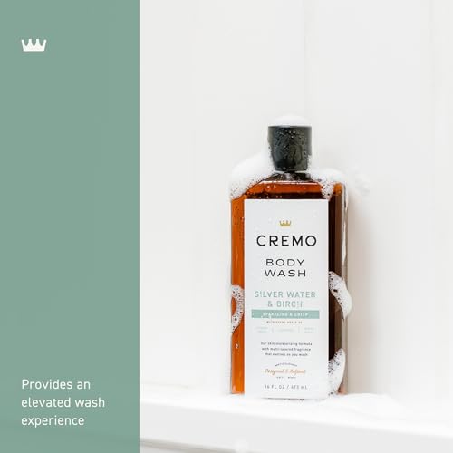 Cremo parfum évolutif se déployant pendant la douche, caractère moderne.
