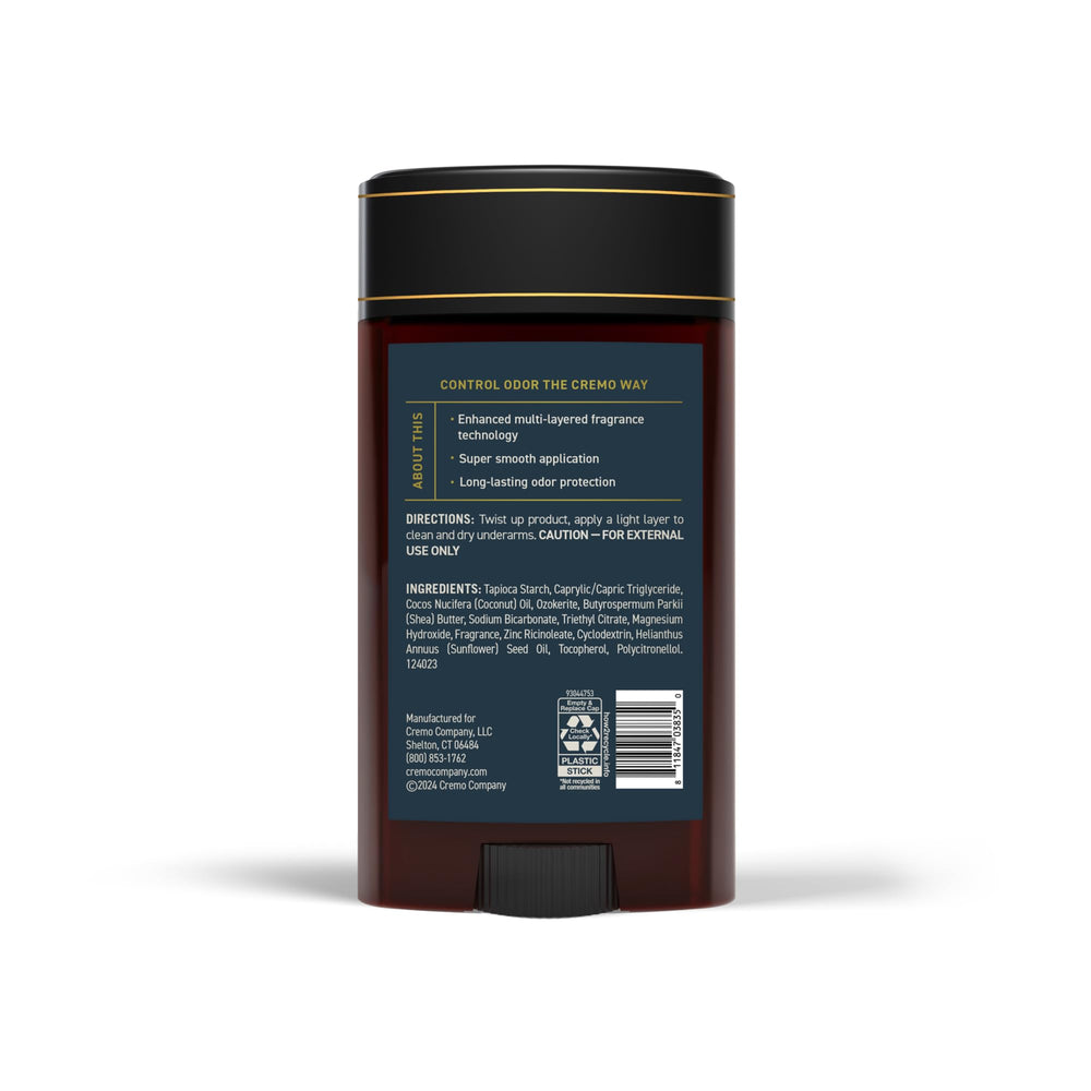 Cremo Palo Santo déodorant — format pratique pour une utilisation quotidienne.
