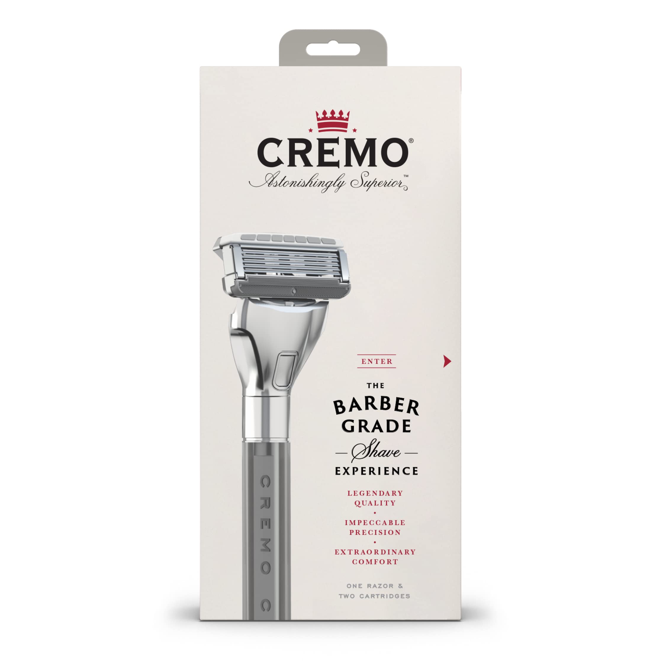 Rasoir Cremo diamant 5 lames pour une coupe nette et précise