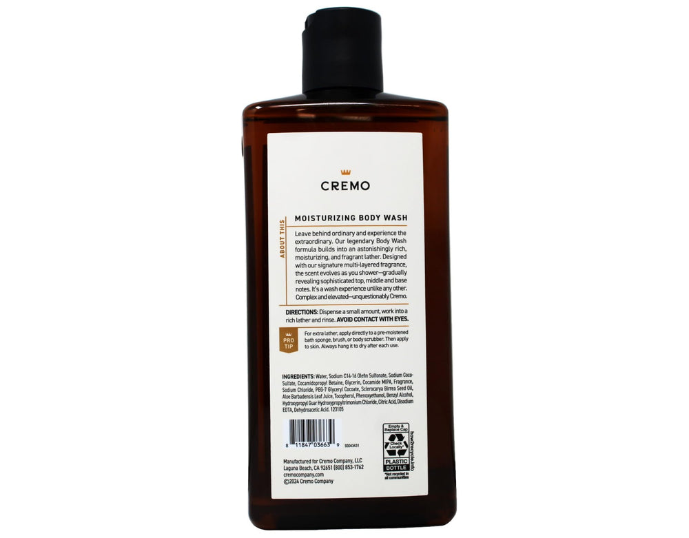 Cremo Set Douche — ambiance spa à domicile pour une routine de douche relaxante.