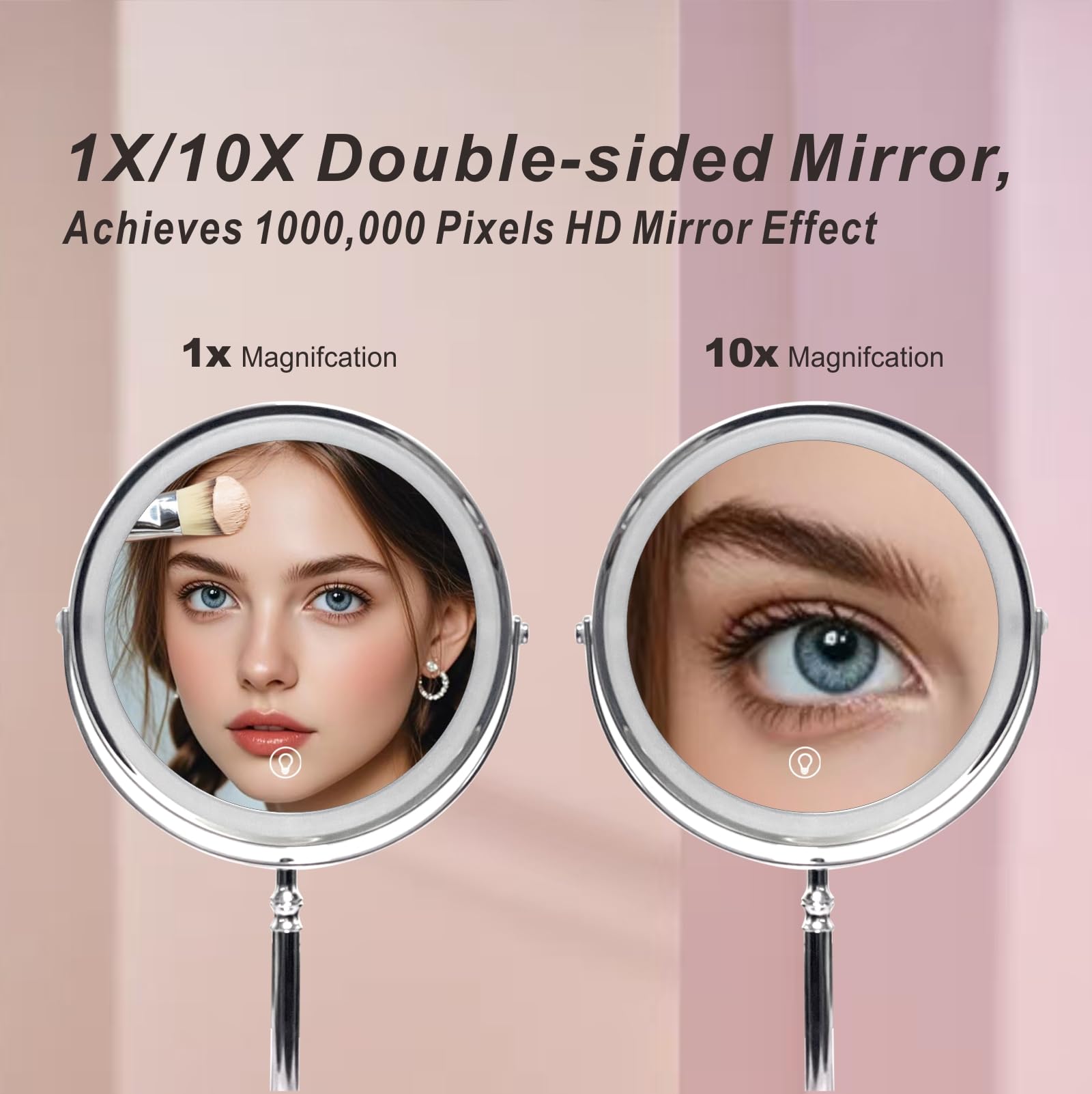 Miroir Creocasy avec rotation à 360° pour angles parfaits