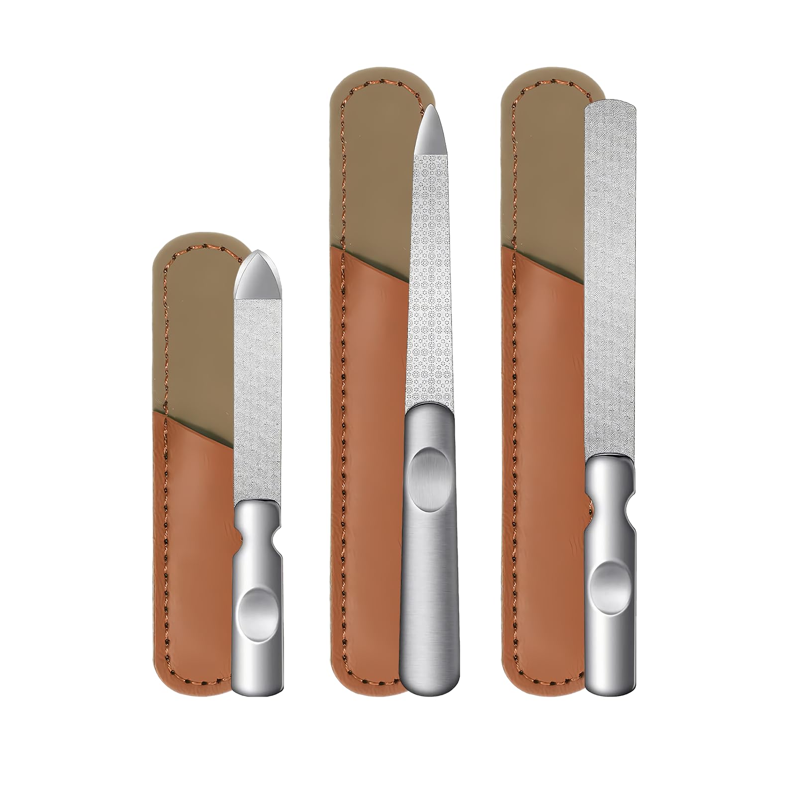 Creztail lime à ongles ensemble, outil durable pour soins à domicile.