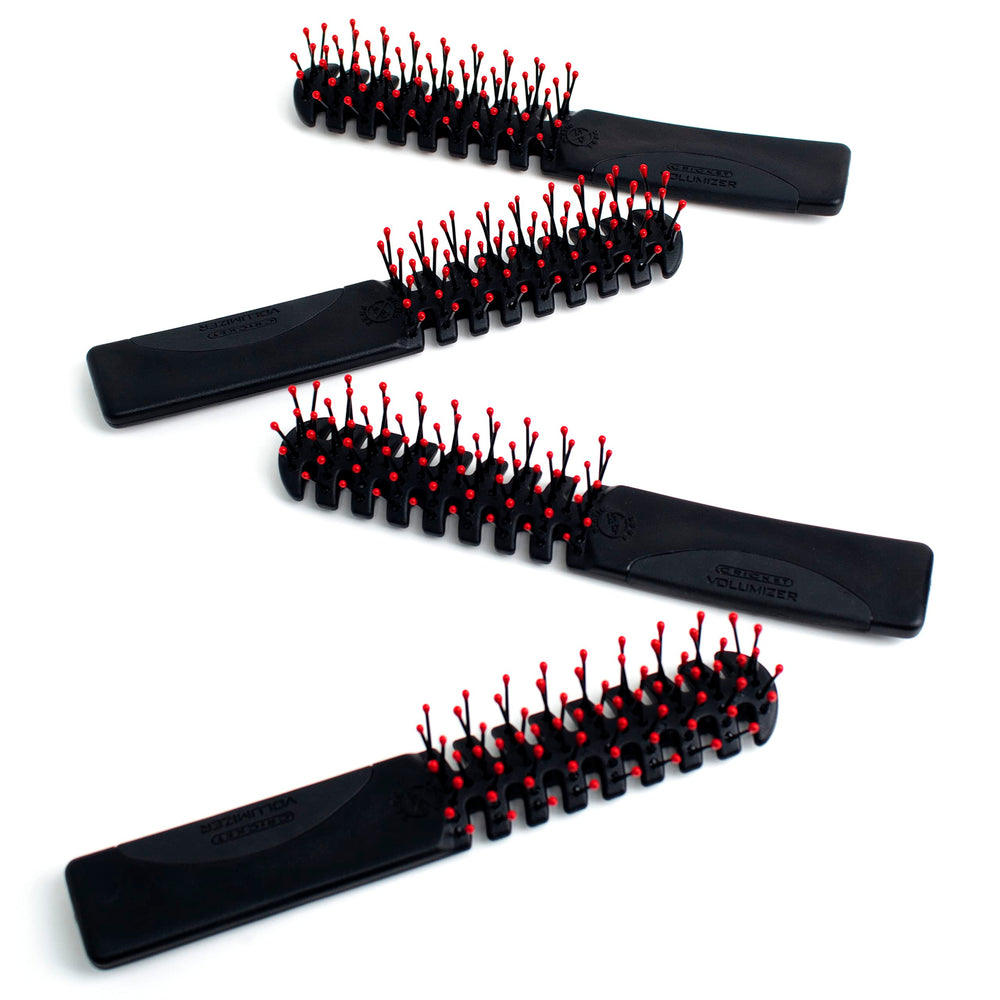 Brosse Cricket trame criss-cross facilitant le coiffage fluide.