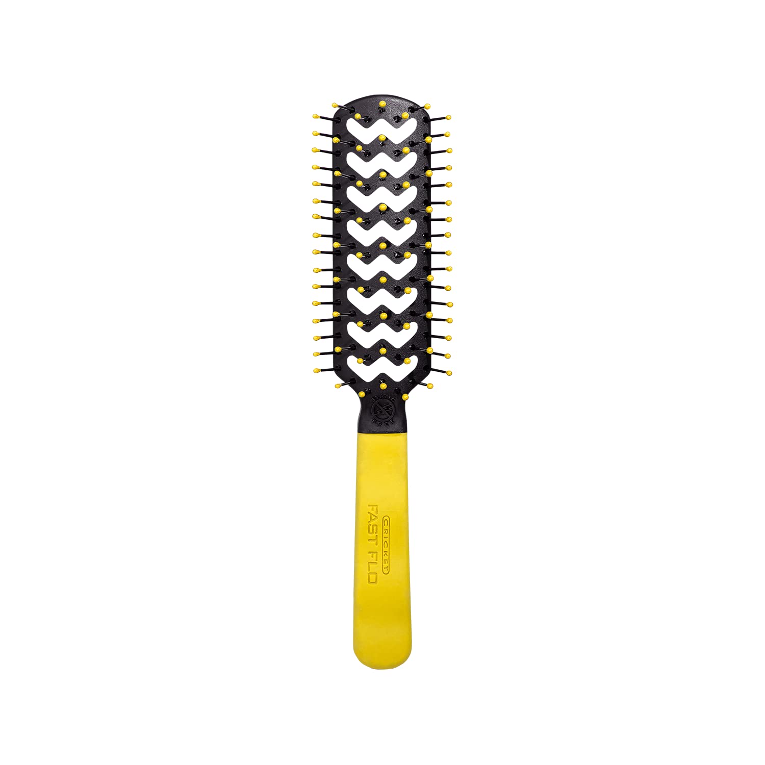 Brosse Cricket ventillée anti-statique pour un séchage rapide.