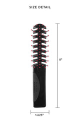Brosse Cricket ventilée accélérant le séchage et le coiffage.