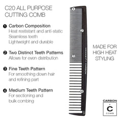 Cricket C20 facilite separation-cheveux-precision pour tracé net.