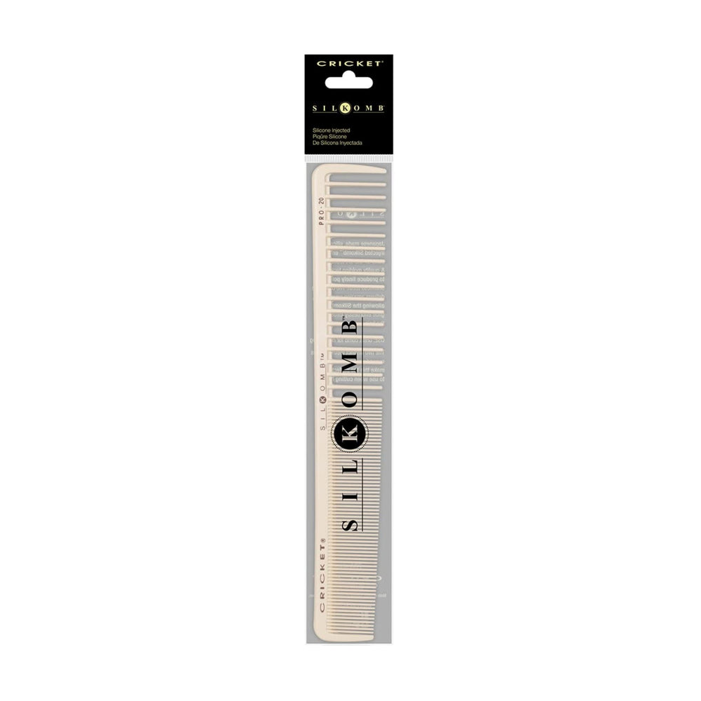 Cricket Silkomb Pro-20 dents duales pour varier les coupes.