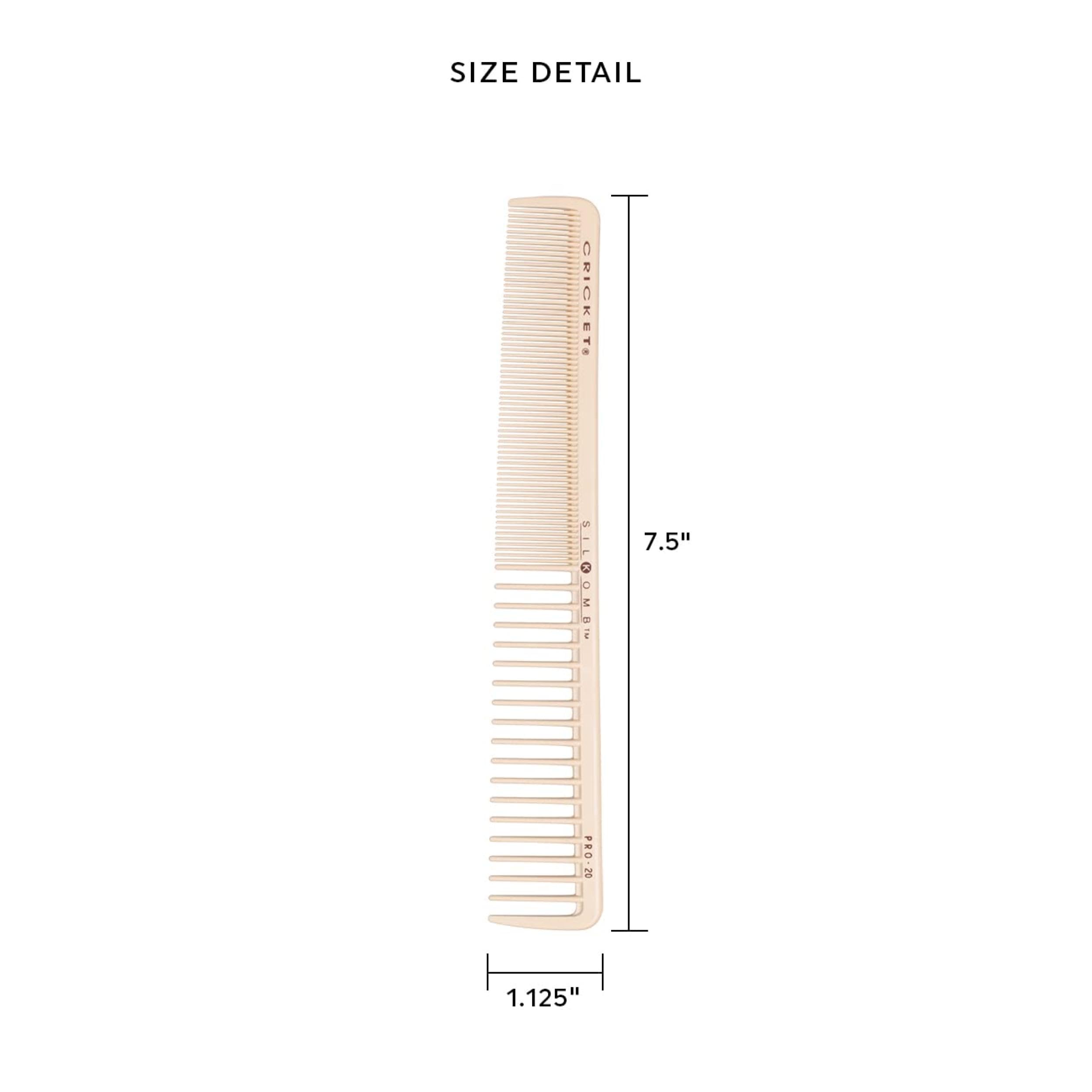 Cricket Silkomb Pro-20 prise en main ergonomique pour stylistes professionnels.