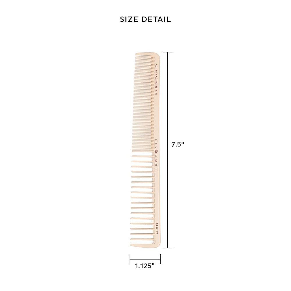 Cricket Silkomb Pro-20 prise en main ergonomique pour stylistes professionnels.