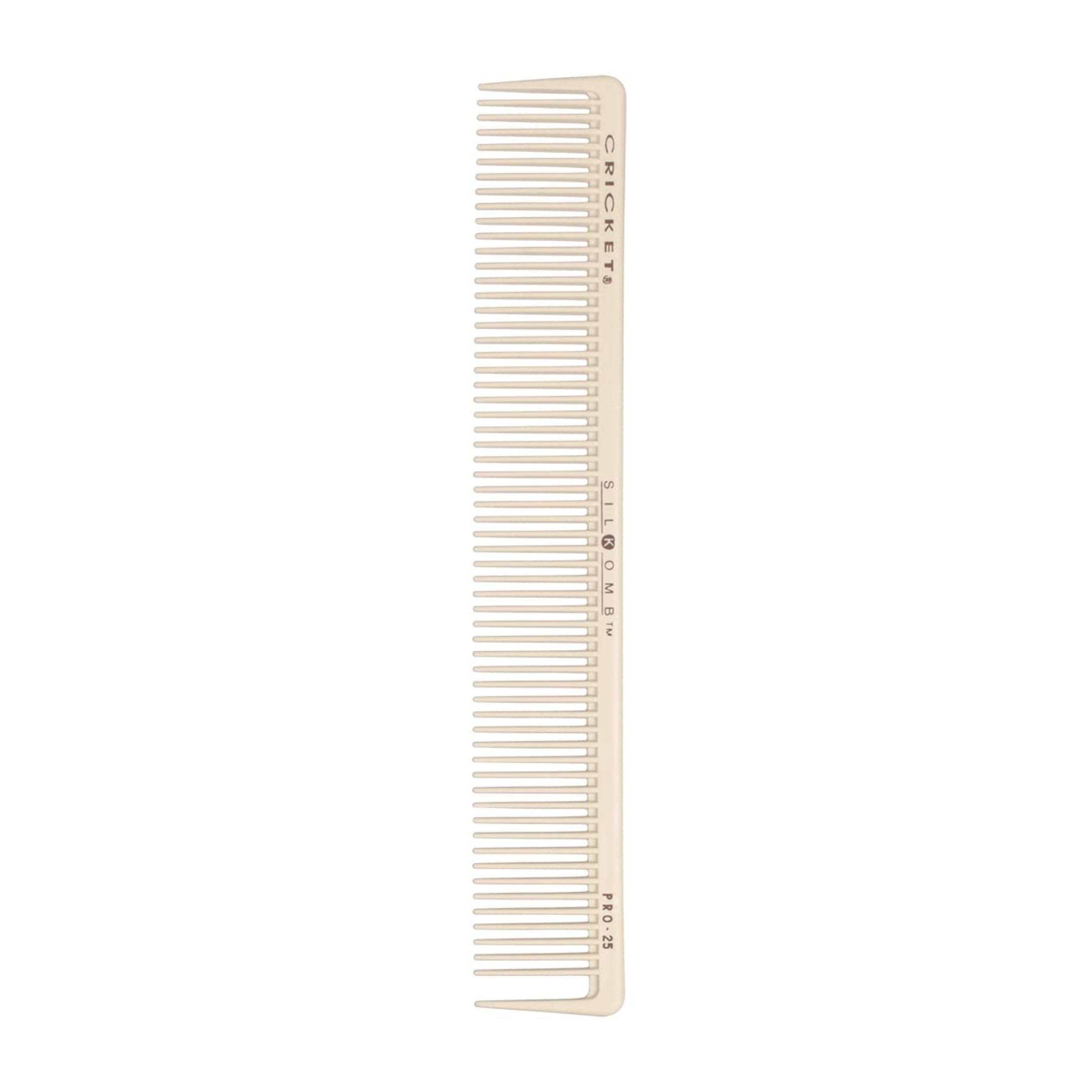Cricket Silkomb Pro-25 – dents sans couture pour une coupe fluide.